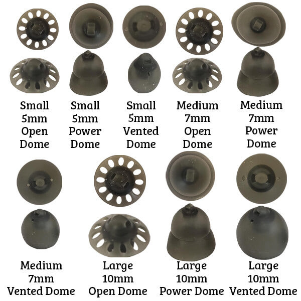 Phonak & Unitron 4.0 Domes (10mm Open)