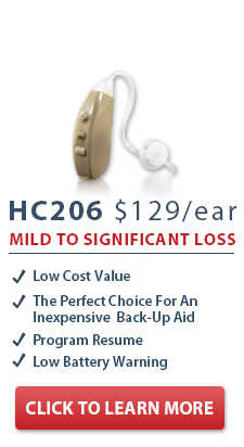 HC206 Hearing Aid Photo