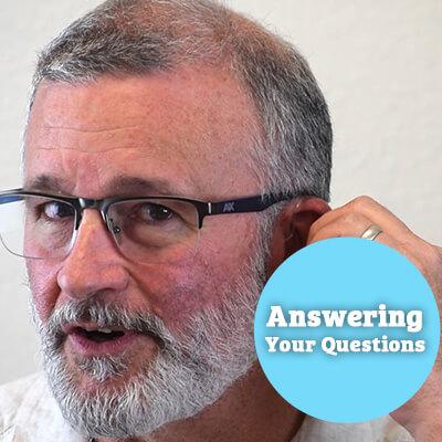 David shows you how to wear hearing aids and glasses