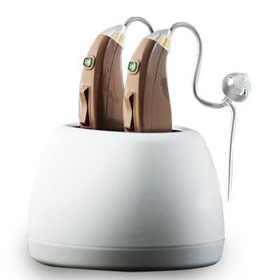 HearClear Go Hearing Aids provide clearer hearing and rechargeable convenience