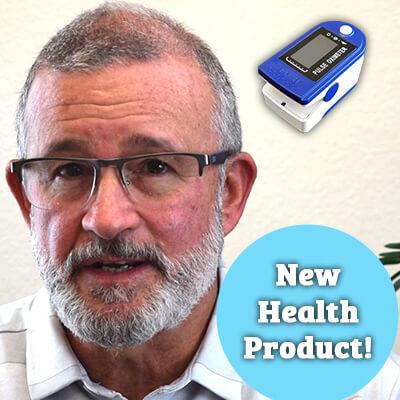 New health product: a pulse oximeter for blood oxygen level readings
