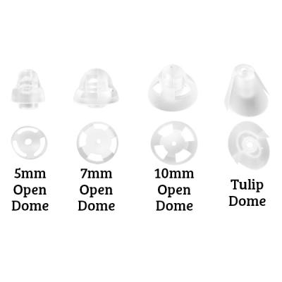 domes resound hearing aid clear thin hear tubes aids hcx hcrc hc advanced open digital advancedhearing affordable