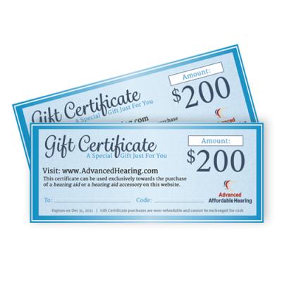 Gift Certificate Product $200