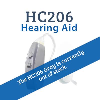 HC206 Digital Hearing Aid Gray Out of Stock