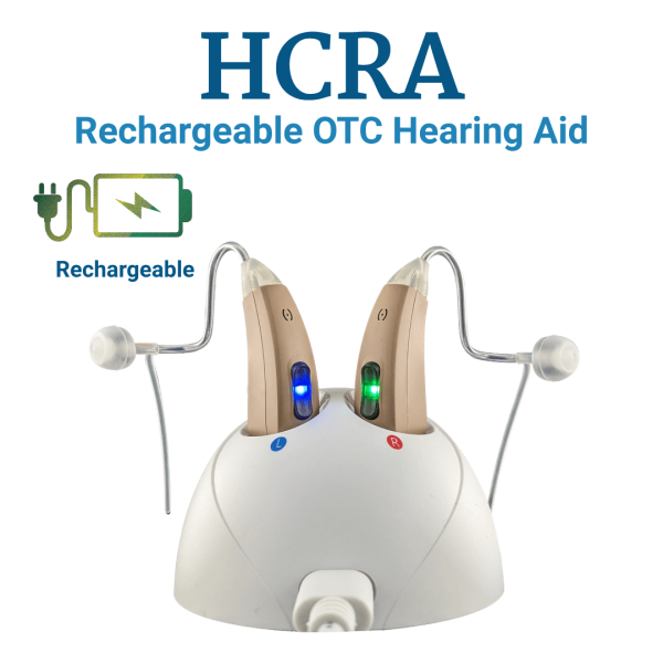 Discover the power of precision with the new HearClear™ HCRA – your rechargeable, app-controlled hearing aid