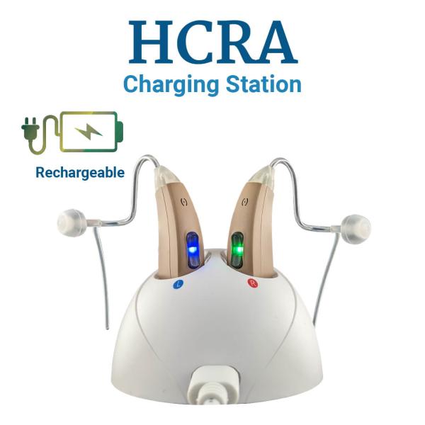 As you would expect the HearClear™ HCRA is rechargeable!