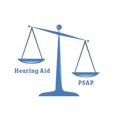 weighing the differences between a personal sound amplifier and a hearing aid