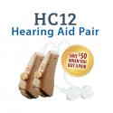 HC12 Digital Hearing Aid Pair