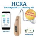 Your new rechargeable HearClear™ HCRA app-controlled OTC hearing aid, is waiting just for you!