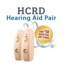 HCRD Rechargeable Hearing Aid Pair