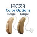 HCZ3 Digital Hearing Aid Color Options Beige and Taupe